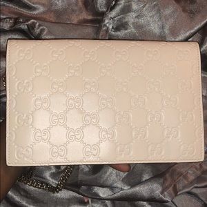Gucci Bags - Gucci Guccissima Mini Chain Bag OFFWHITE Gucci Bags - Gucci Guccissima Mini Chain Bag OFFWHITE